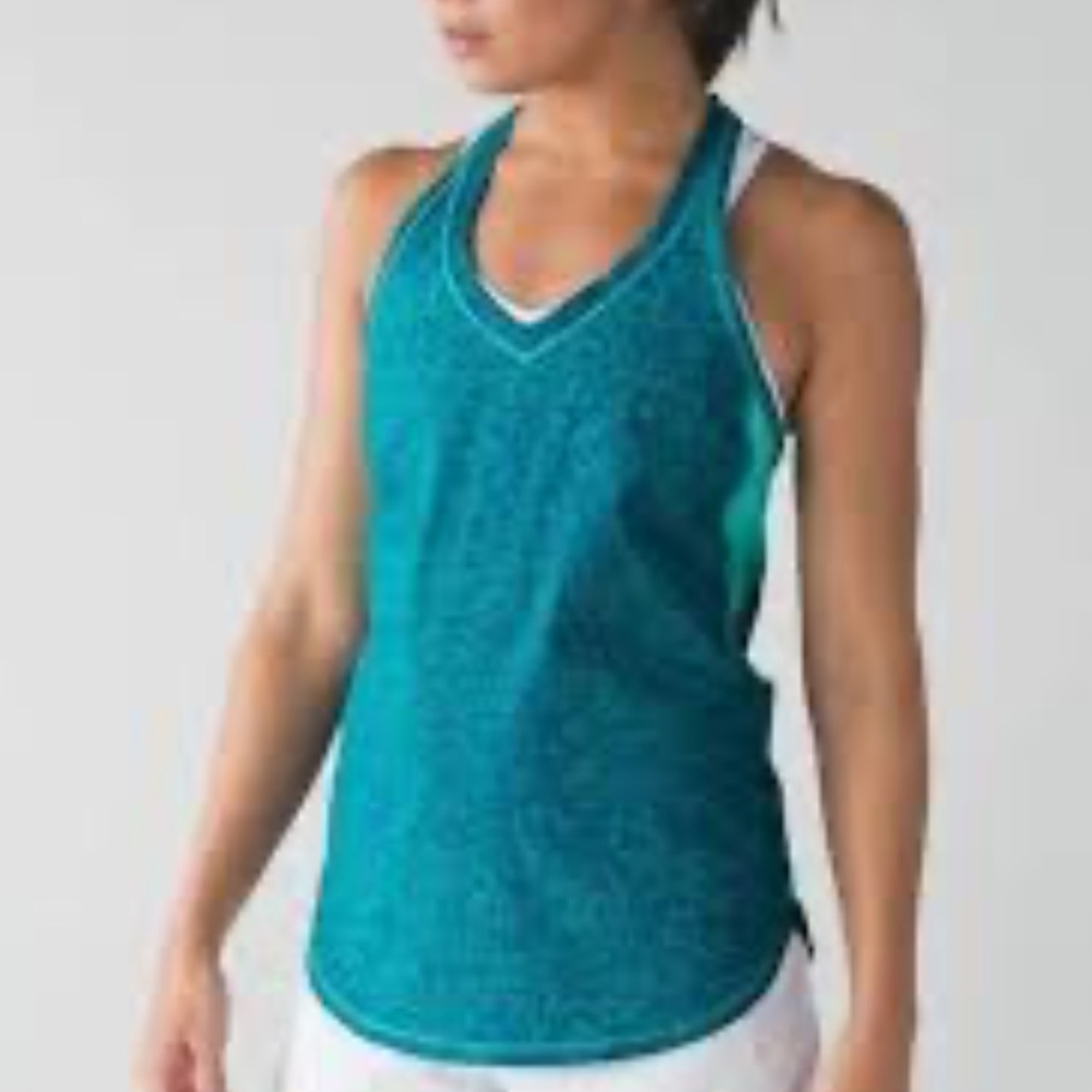 Lululemon Fast Lane Singlet racer back tank